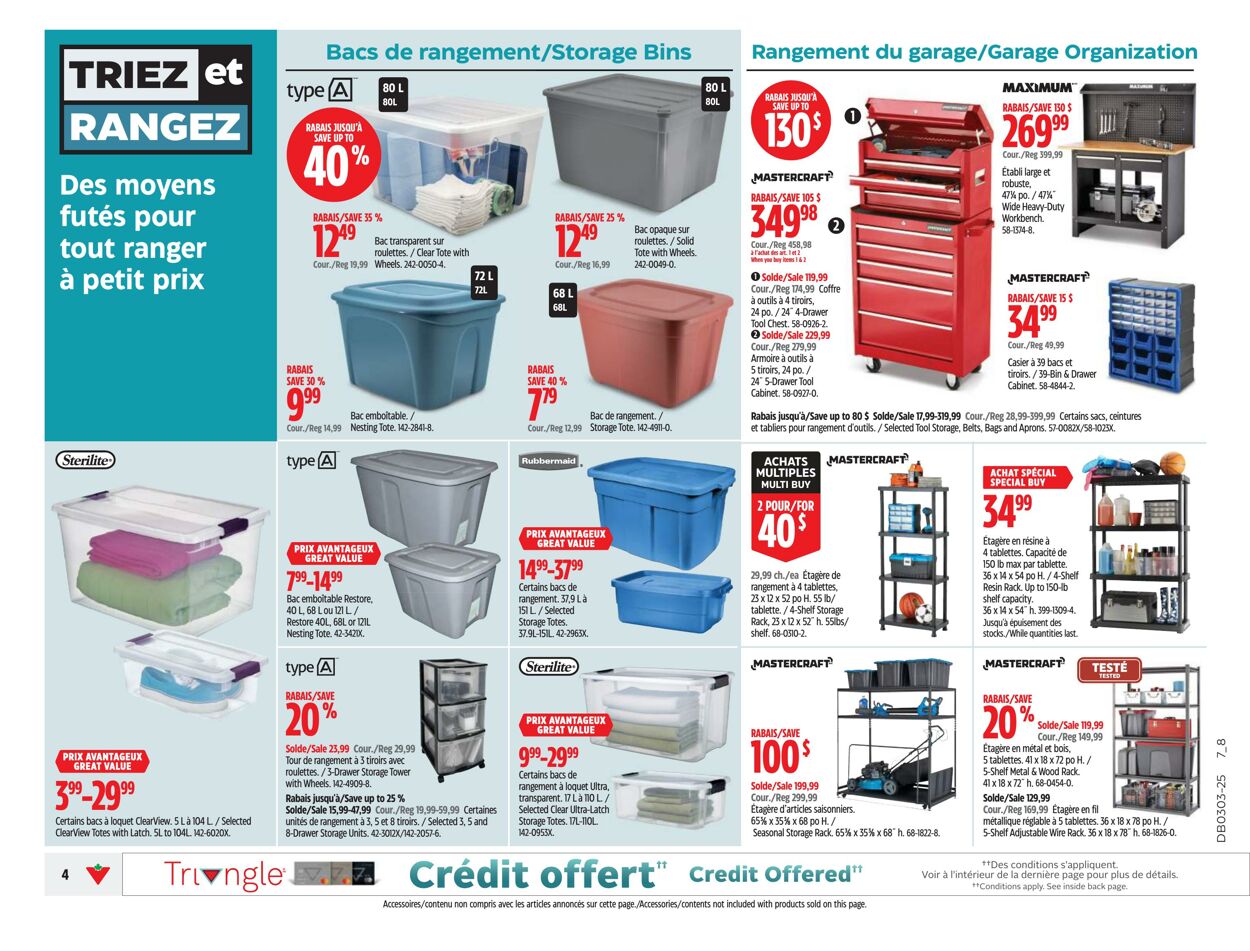 Flyer Canadian Tire 09.01.2025 - 15.01.2025