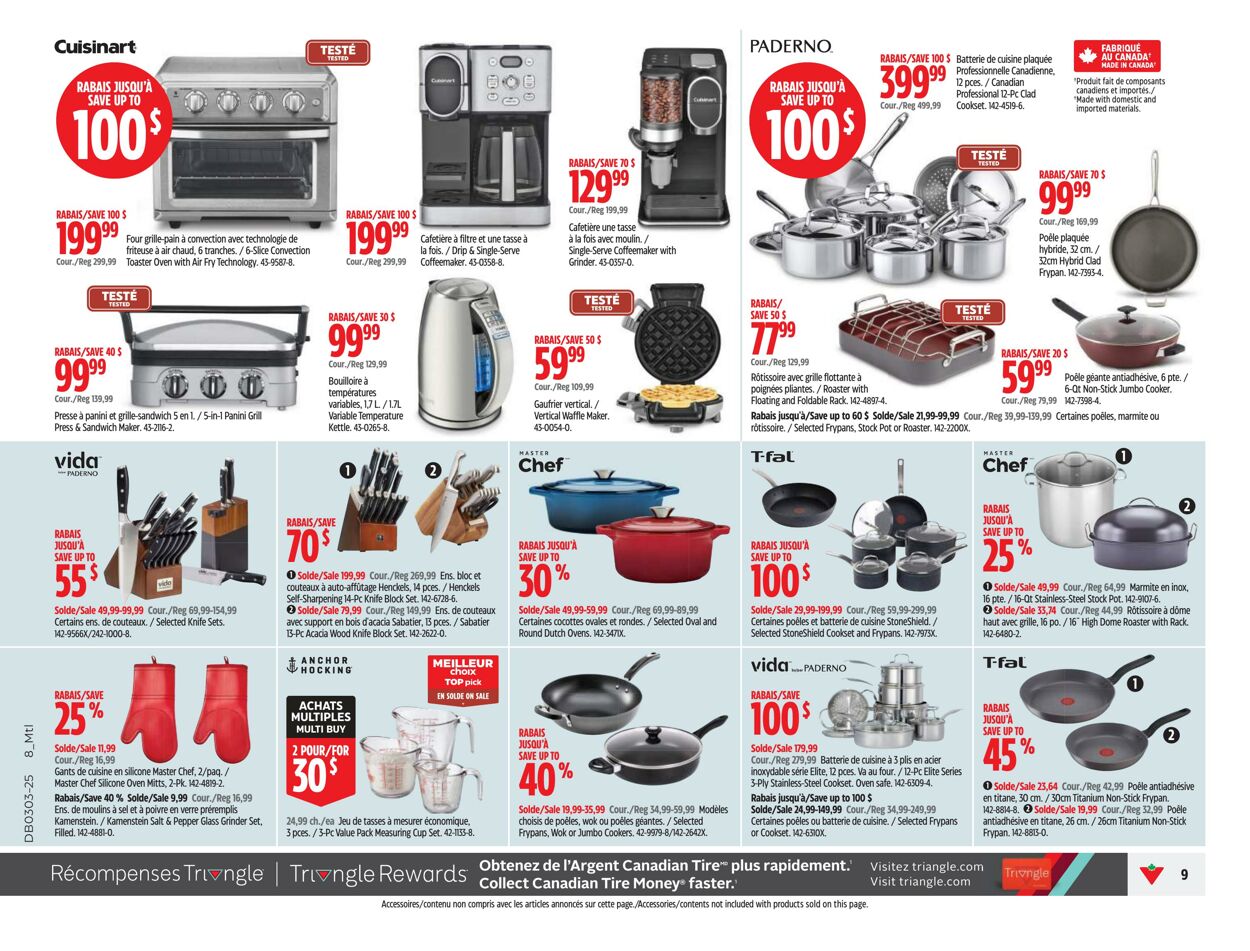 Flyer Canadian Tire 09.01.2025 - 15.01.2025