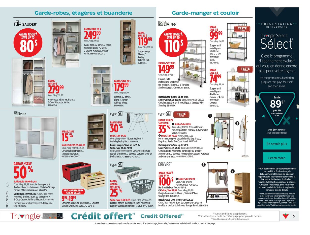 Flyer Canadian Tire 09.01.2025 - 15.01.2025