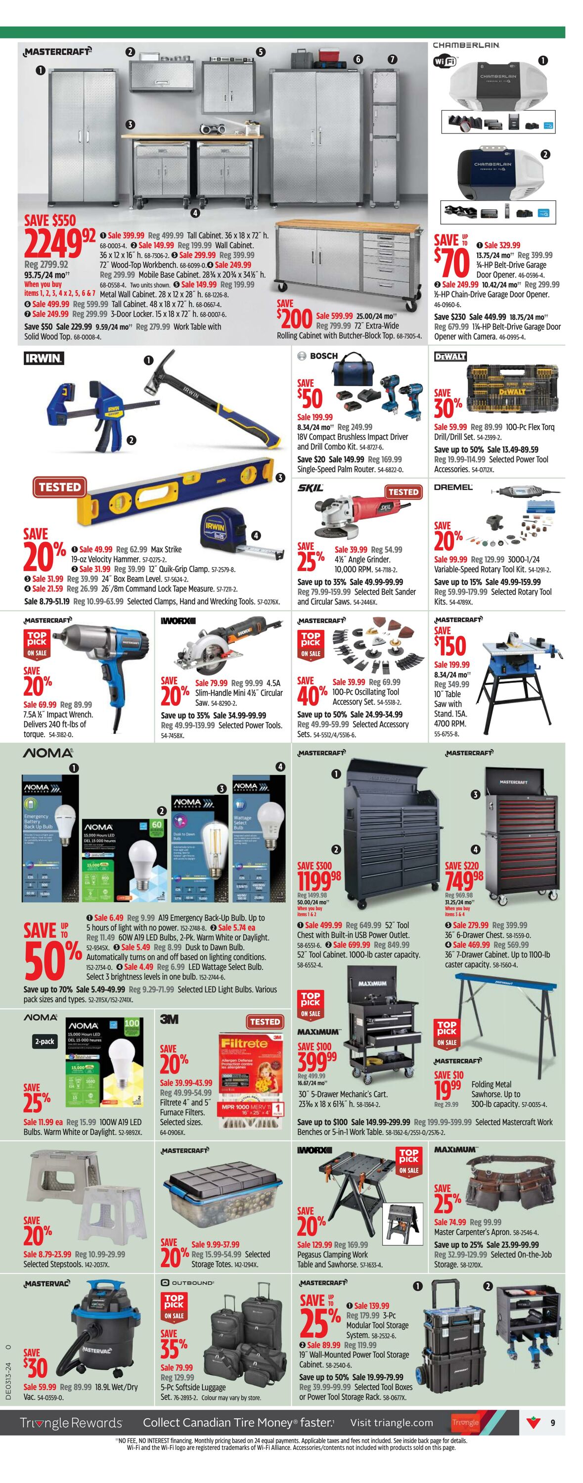 Flyer Canadian Tire 21.03.2024 - 27.03.2024