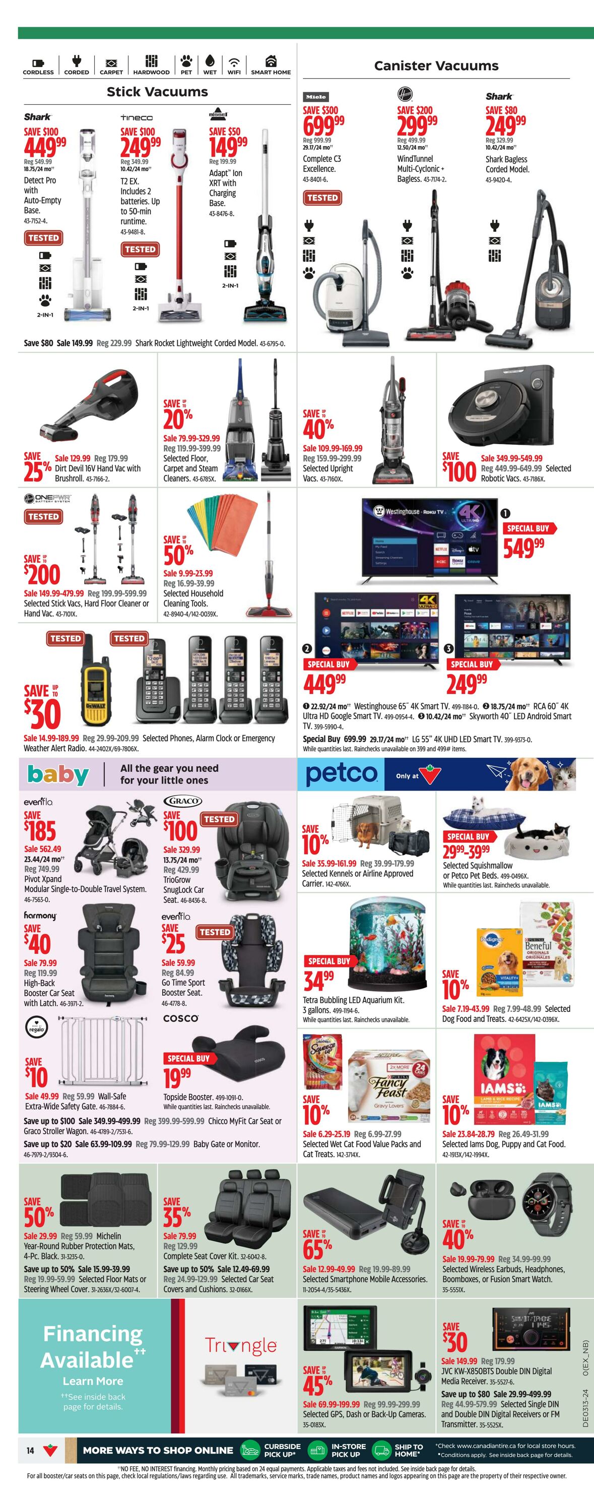 Flyer Canadian Tire 21.03.2024 - 27.03.2024