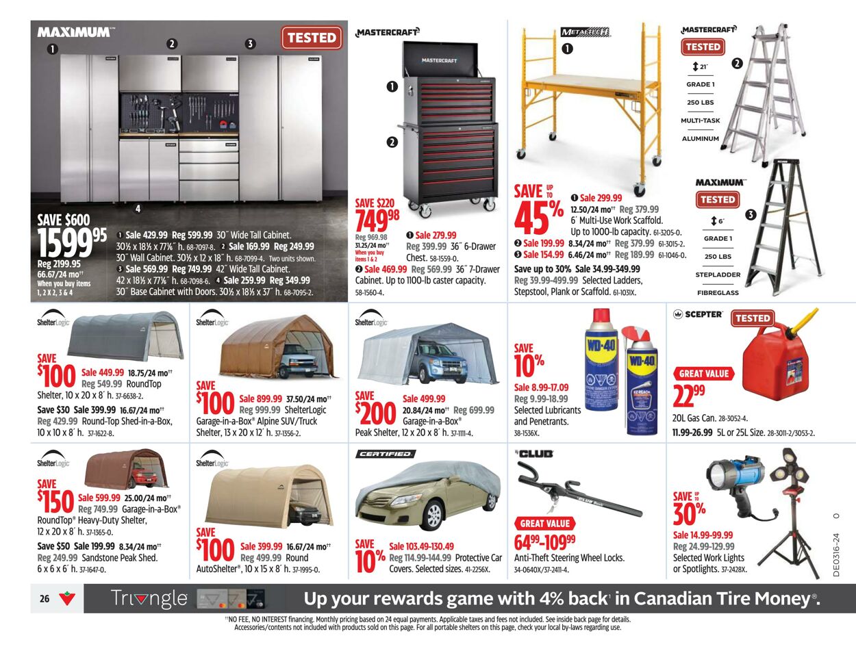 Flyer Canadian Tire 11.04.2024 - 17.04.2024