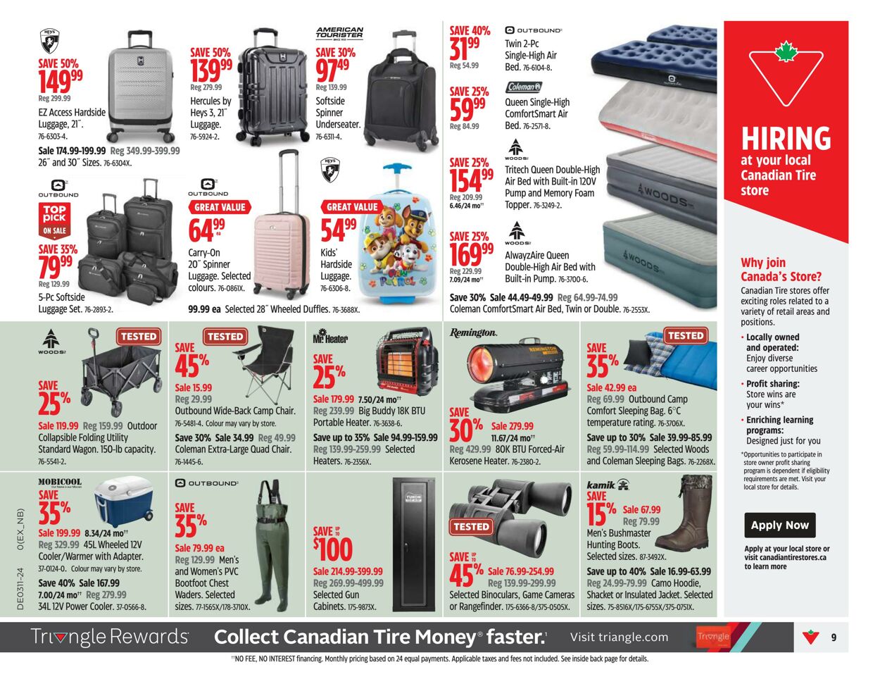 Flyer Canadian Tire 07.03.2024 - 13.03.2024