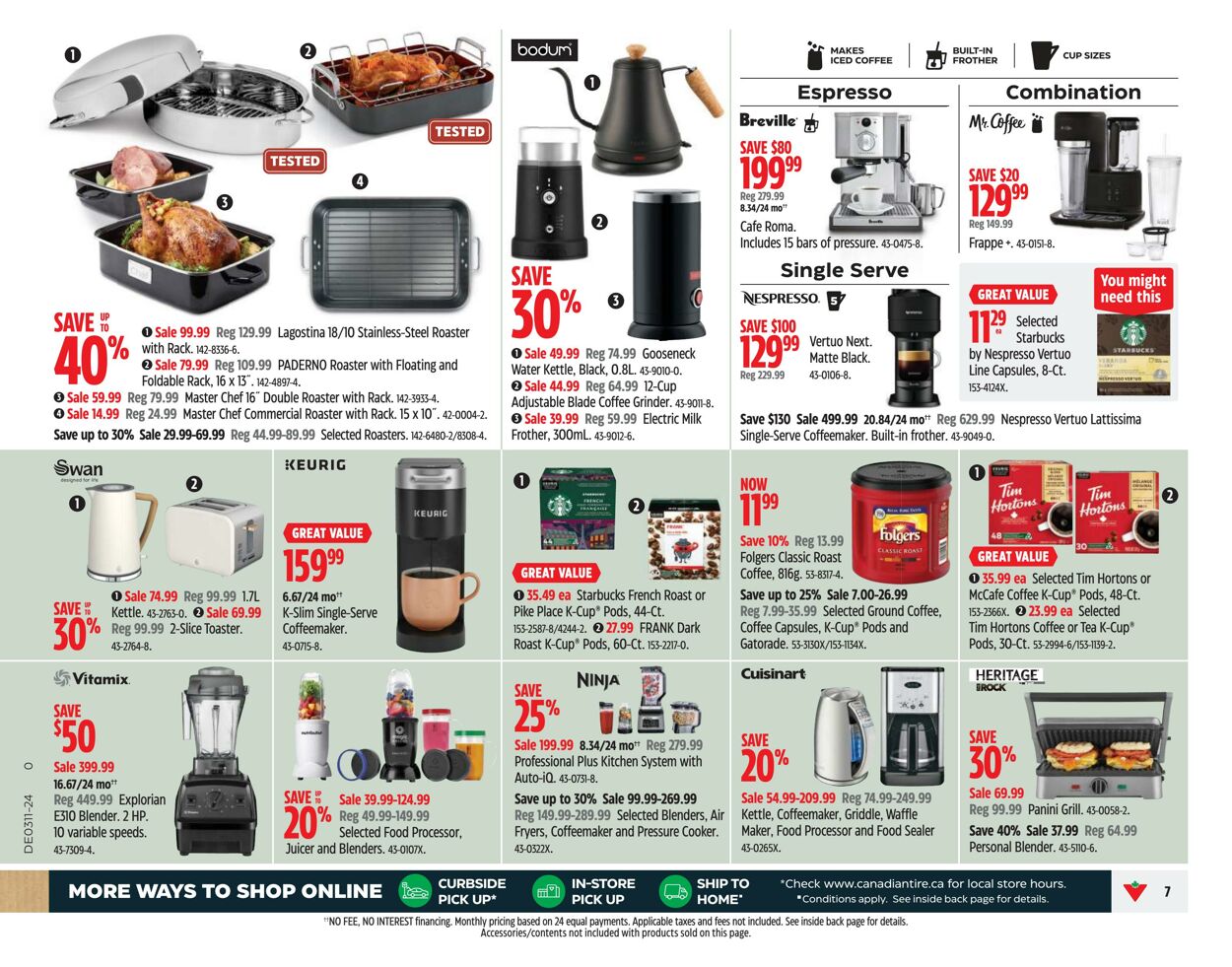Flyer Canadian Tire 07.03.2024 - 13.03.2024