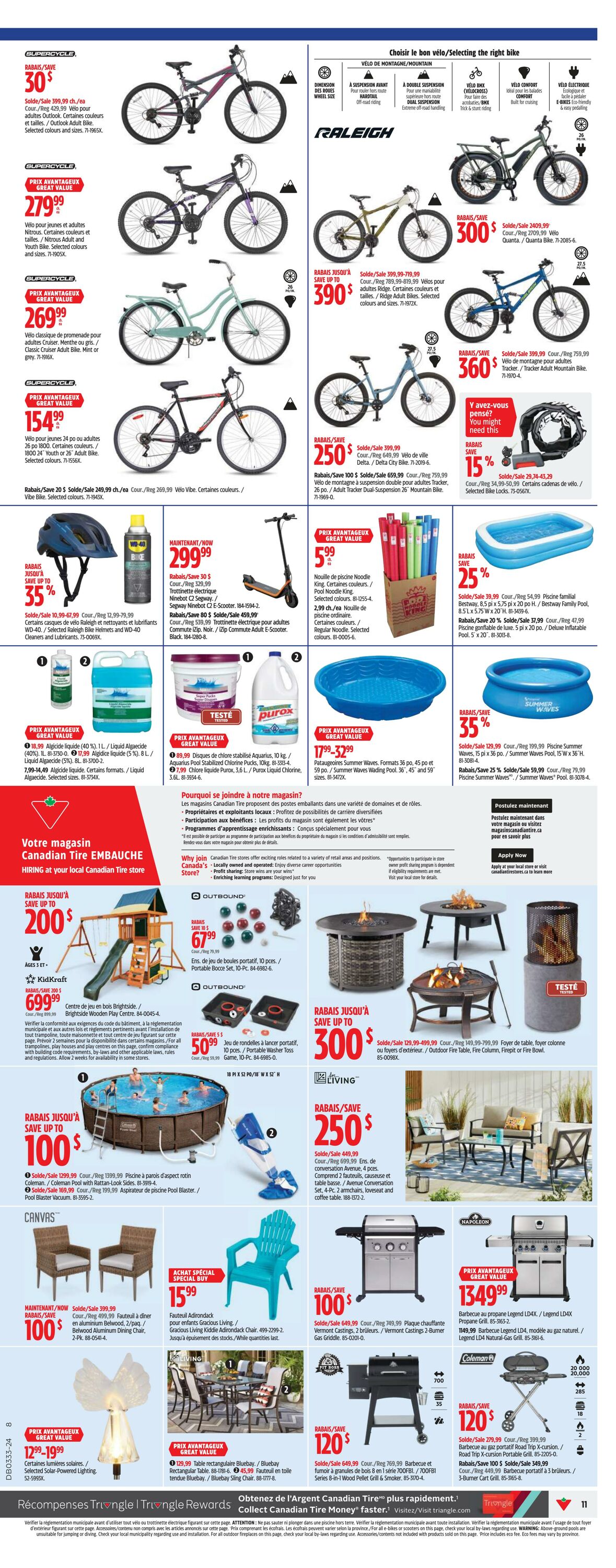 Flyer Canadian Tire 08.08.2024 - 15.08.2024