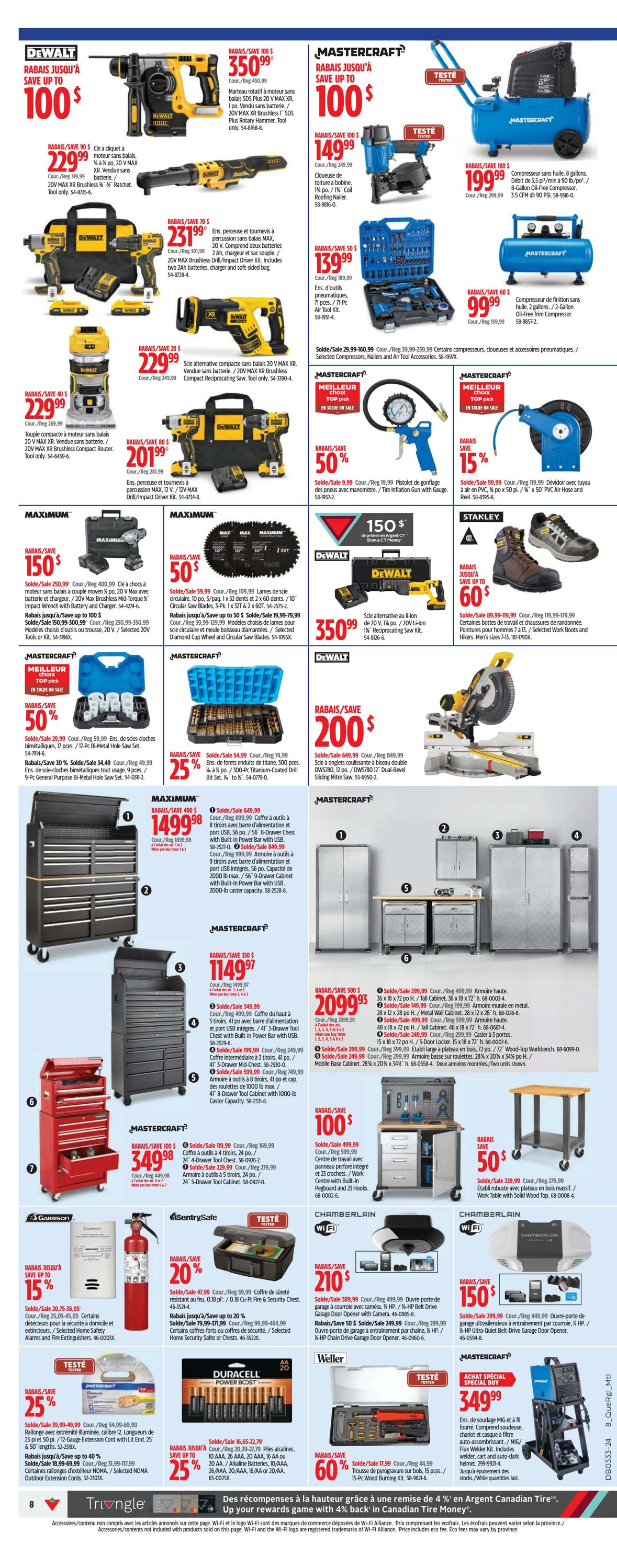 Flyer Canadian Tire 08.08.2024 - 15.08.2024