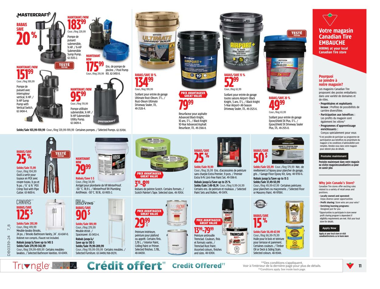 Flyer Canadian Tire 19.09.2024 - 26.09.2024