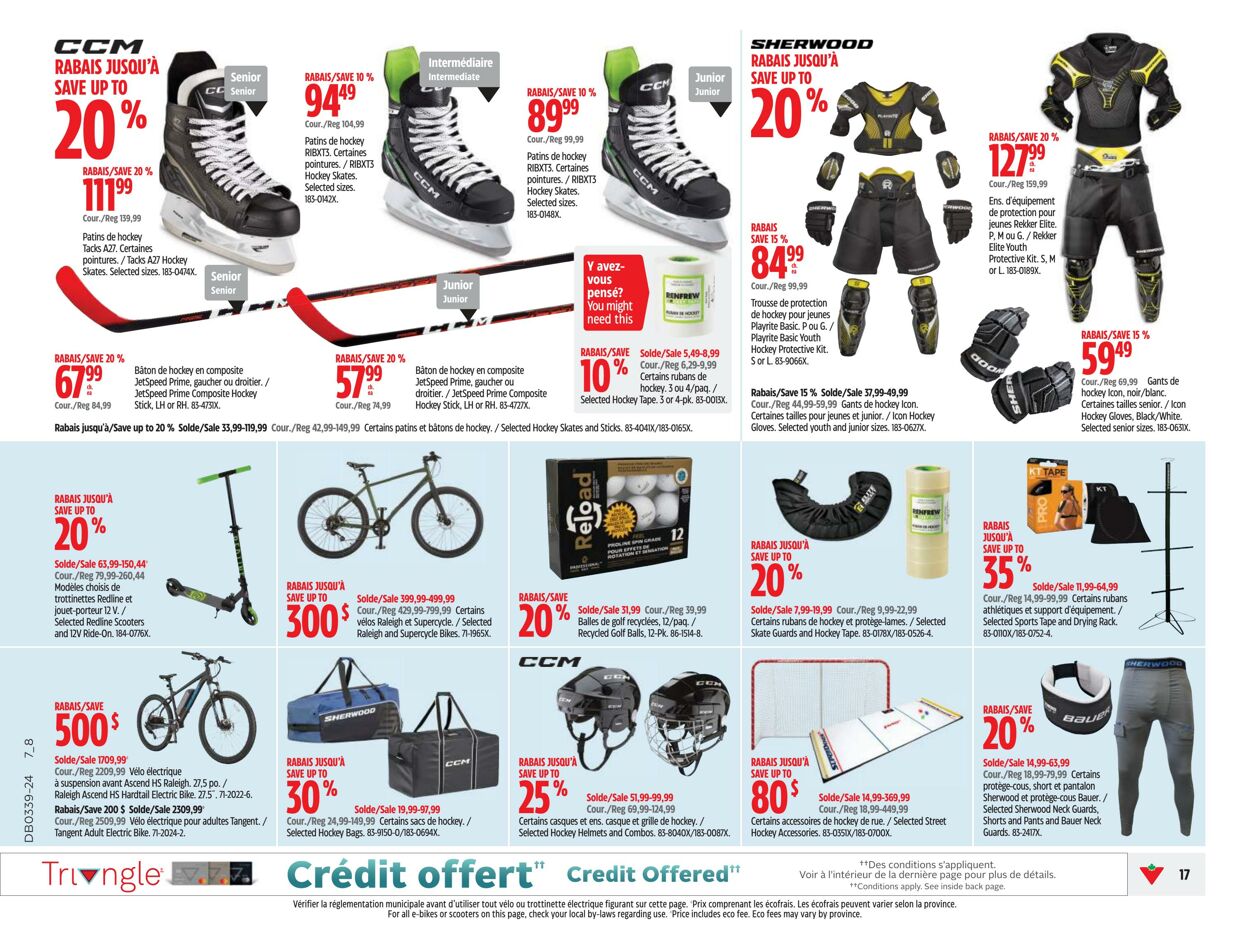 Flyer Canadian Tire 19.09.2024 - 26.09.2024