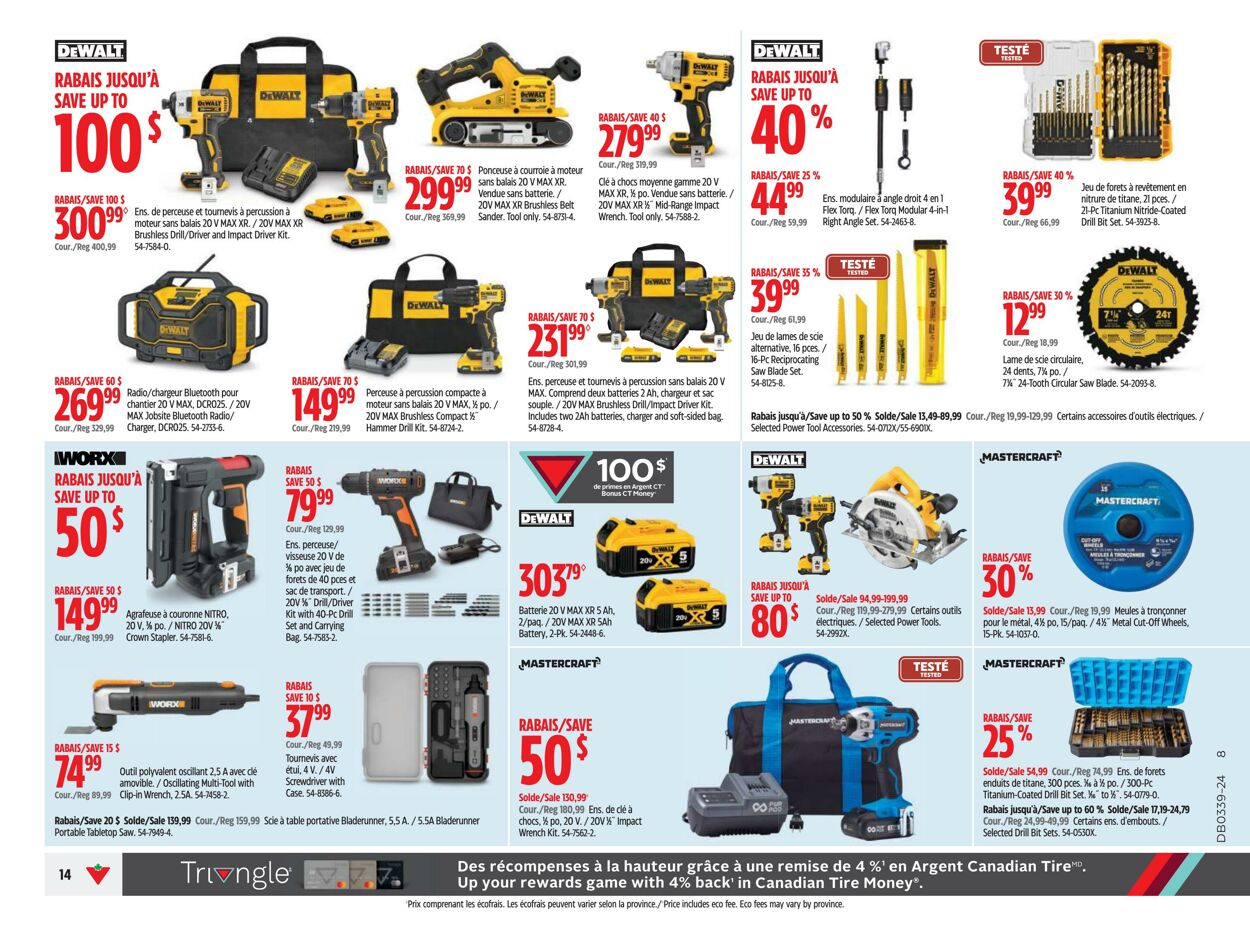 Flyer Canadian Tire 19.09.2024 - 26.09.2024