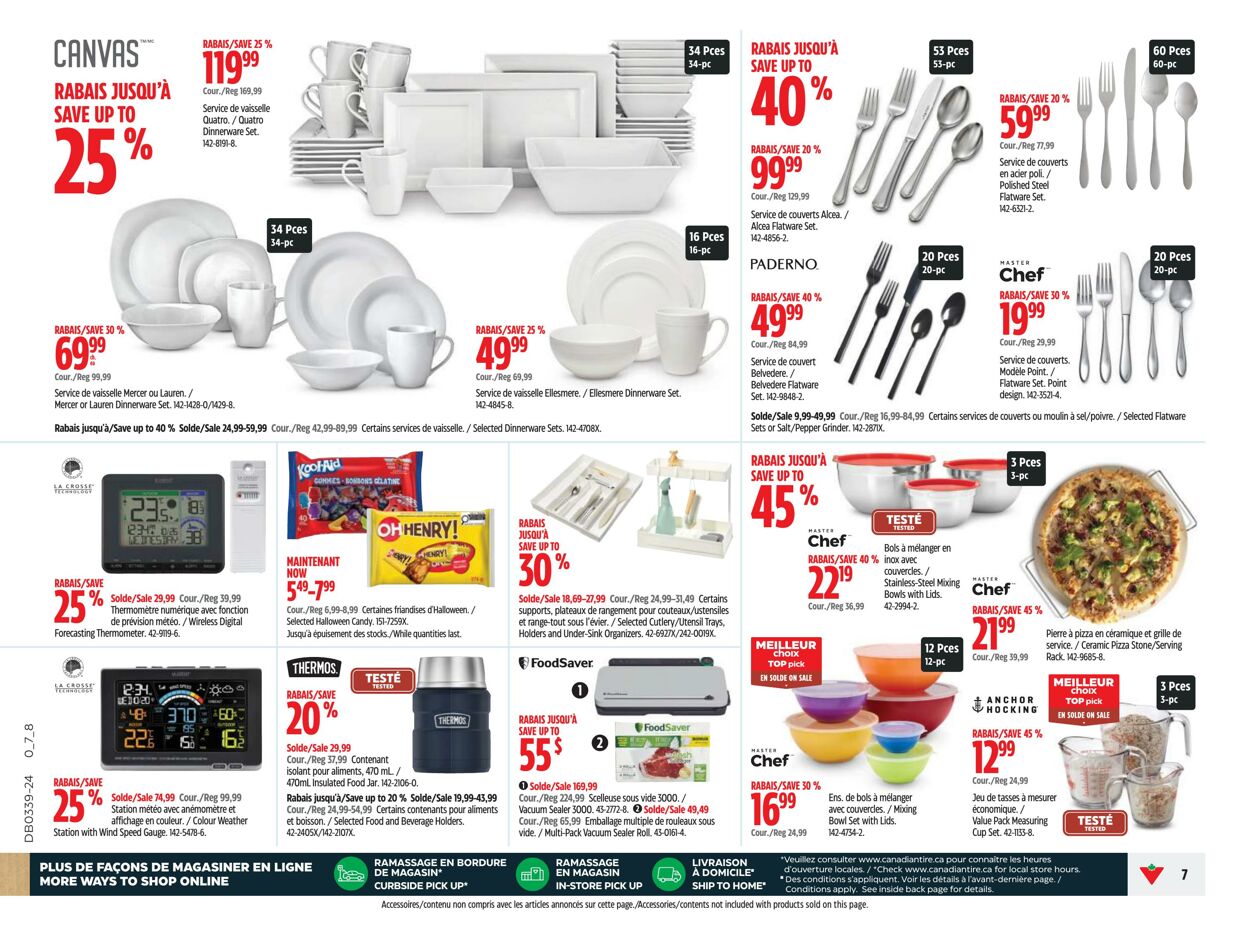 Flyer Canadian Tire 19.09.2024 - 26.09.2024