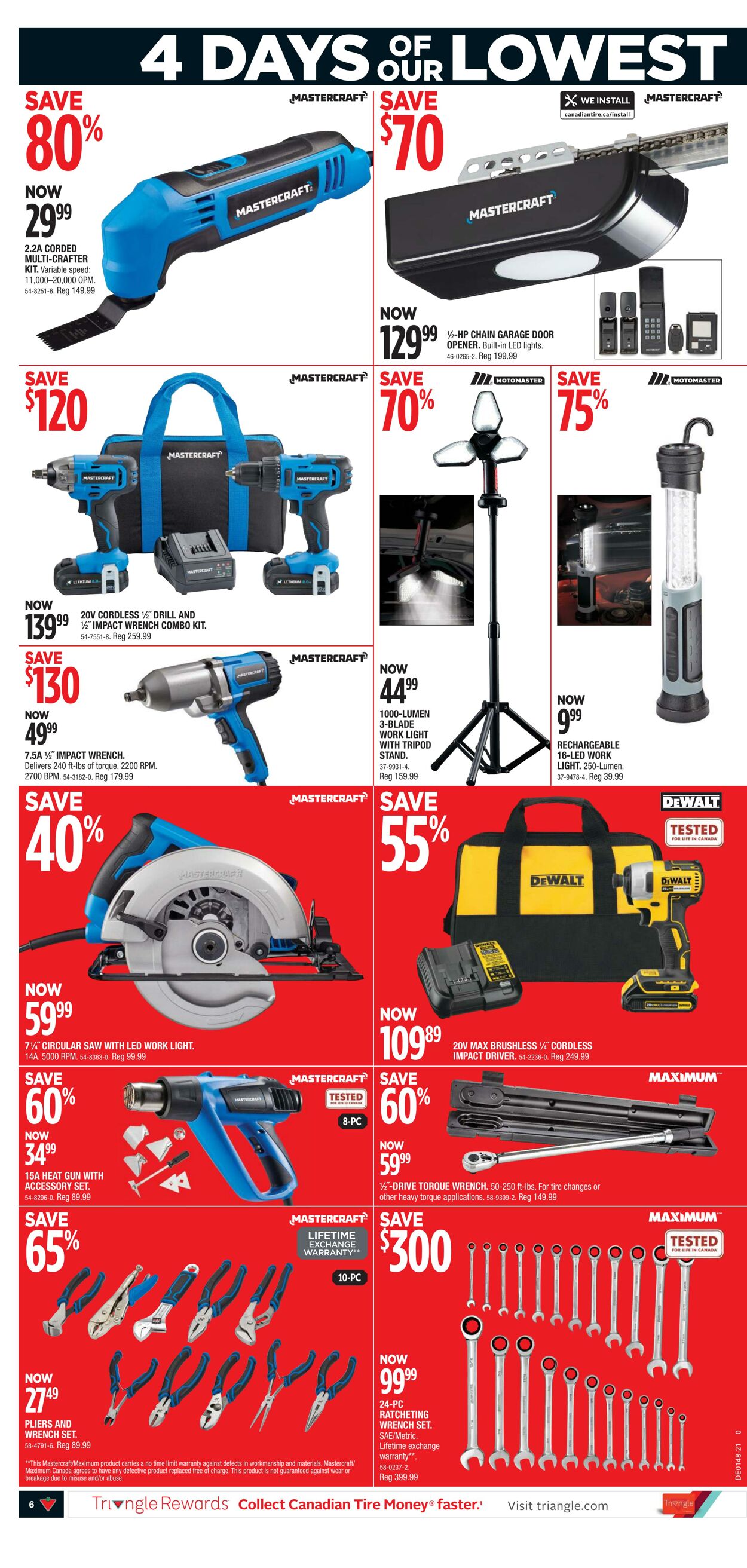 Flyer Canadian Tire 25.11.2021 - 28.11.2021