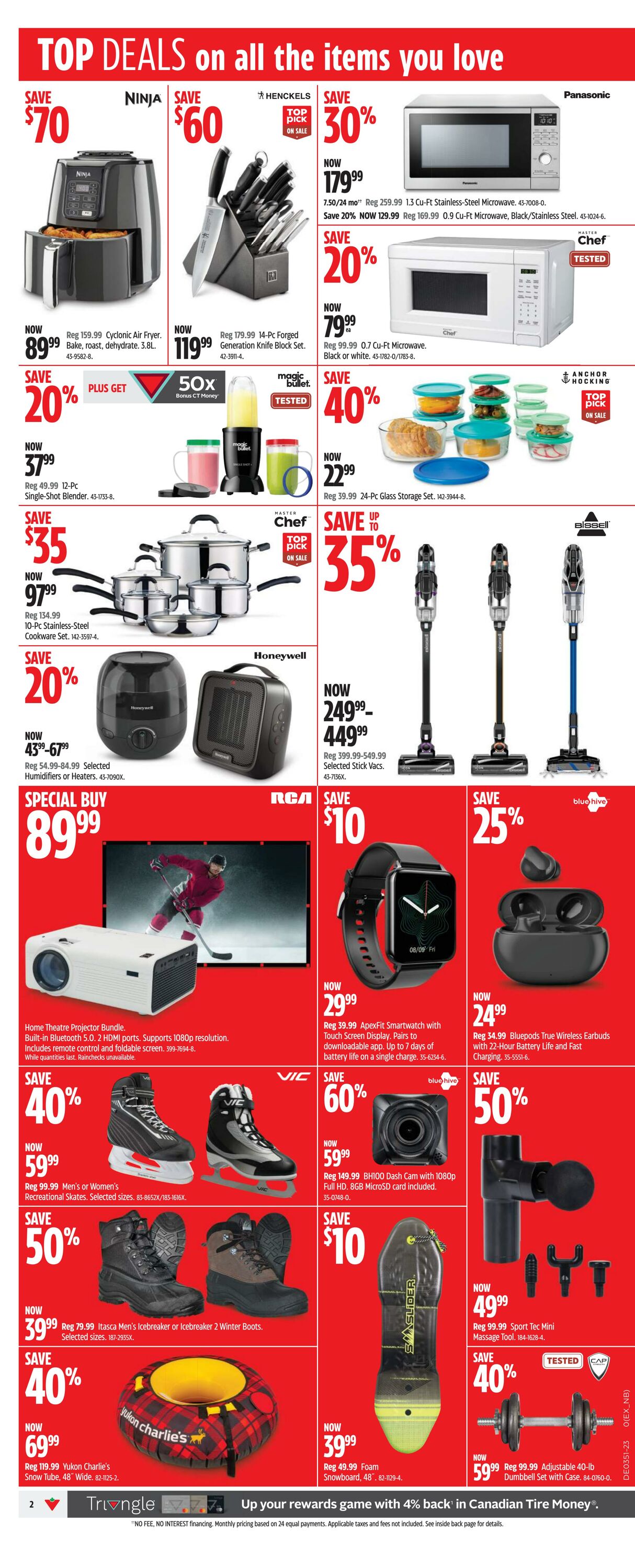 Flyer Canadian Tire 14.12.2023 - 24.12.2023