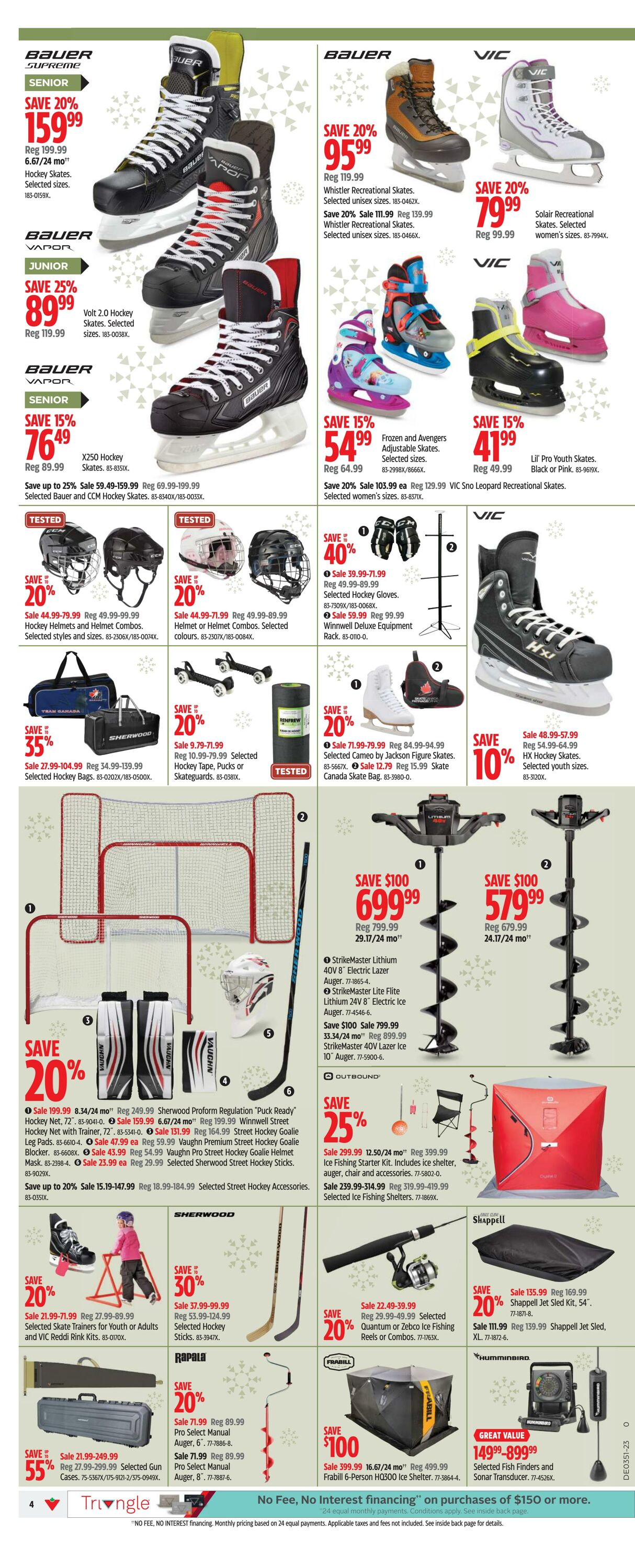 Flyer Canadian Tire 14.12.2023 - 24.12.2023