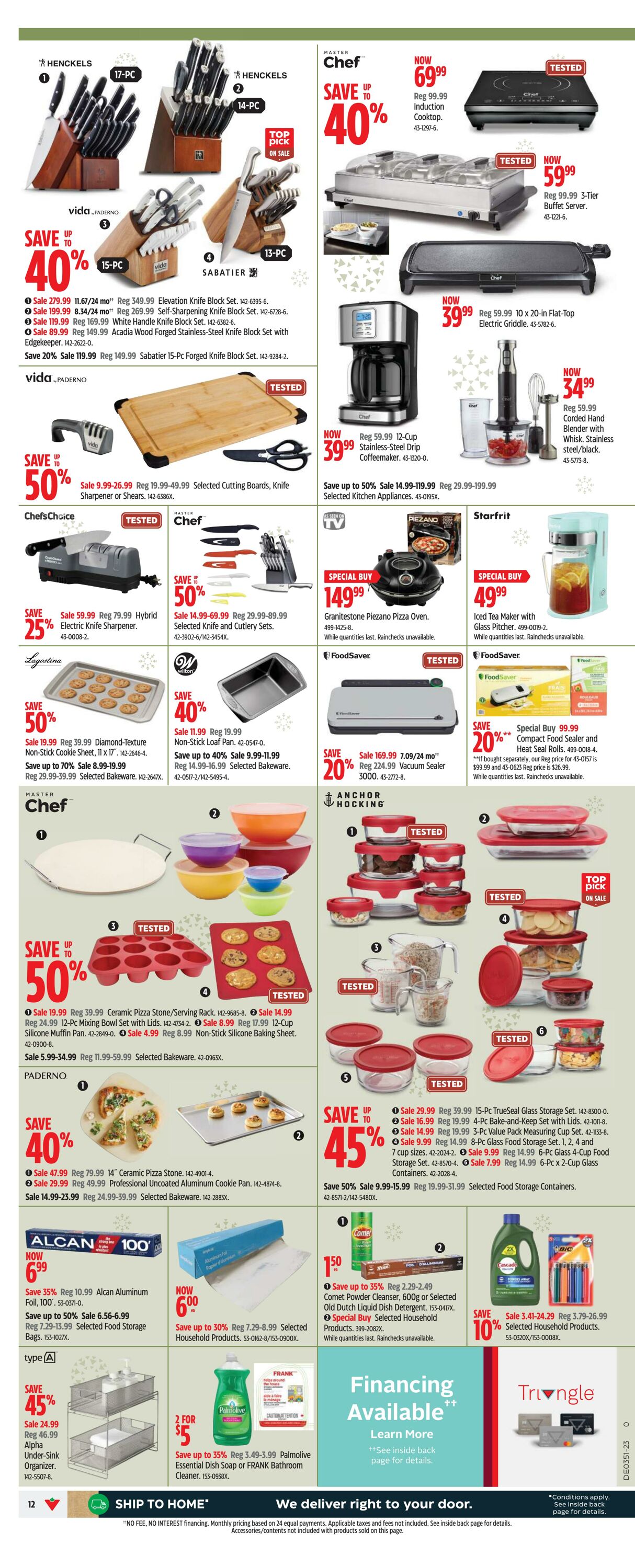 Flyer Canadian Tire 14.12.2023 - 24.12.2023