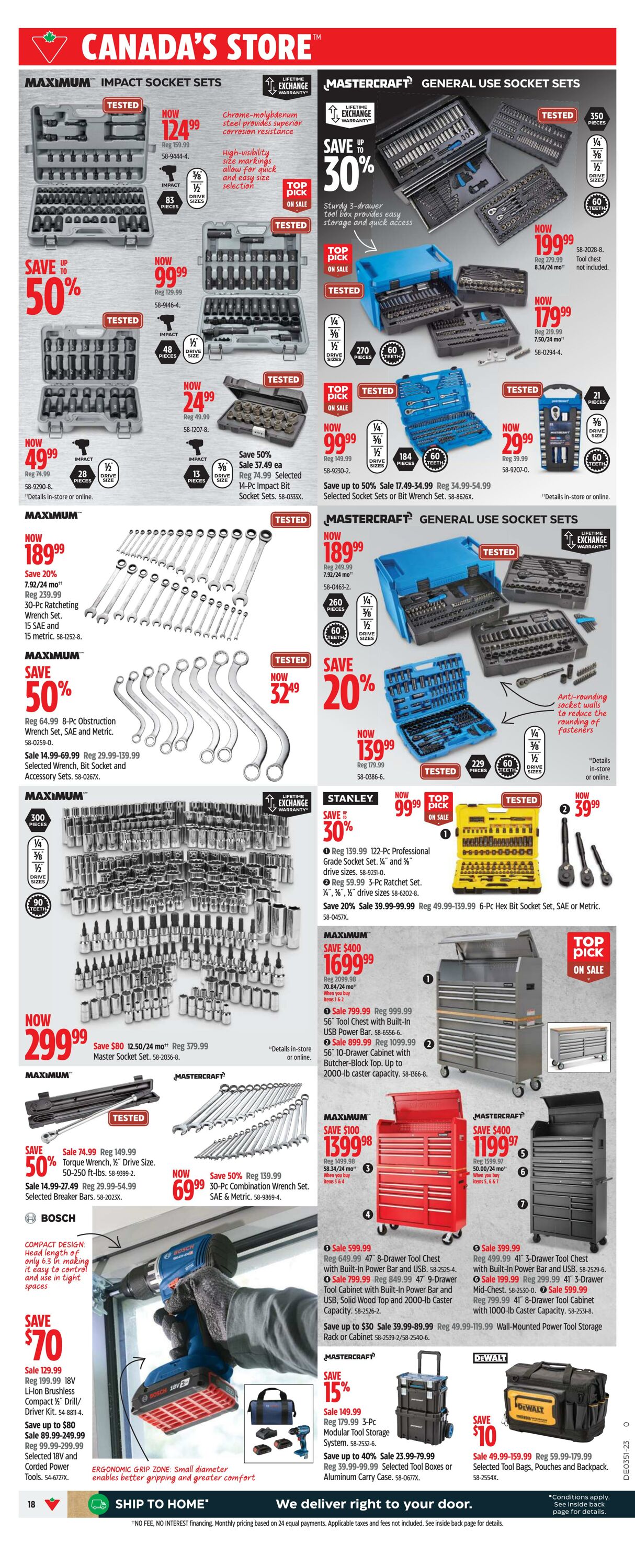 Flyer Canadian Tire 14.12.2023 - 24.12.2023