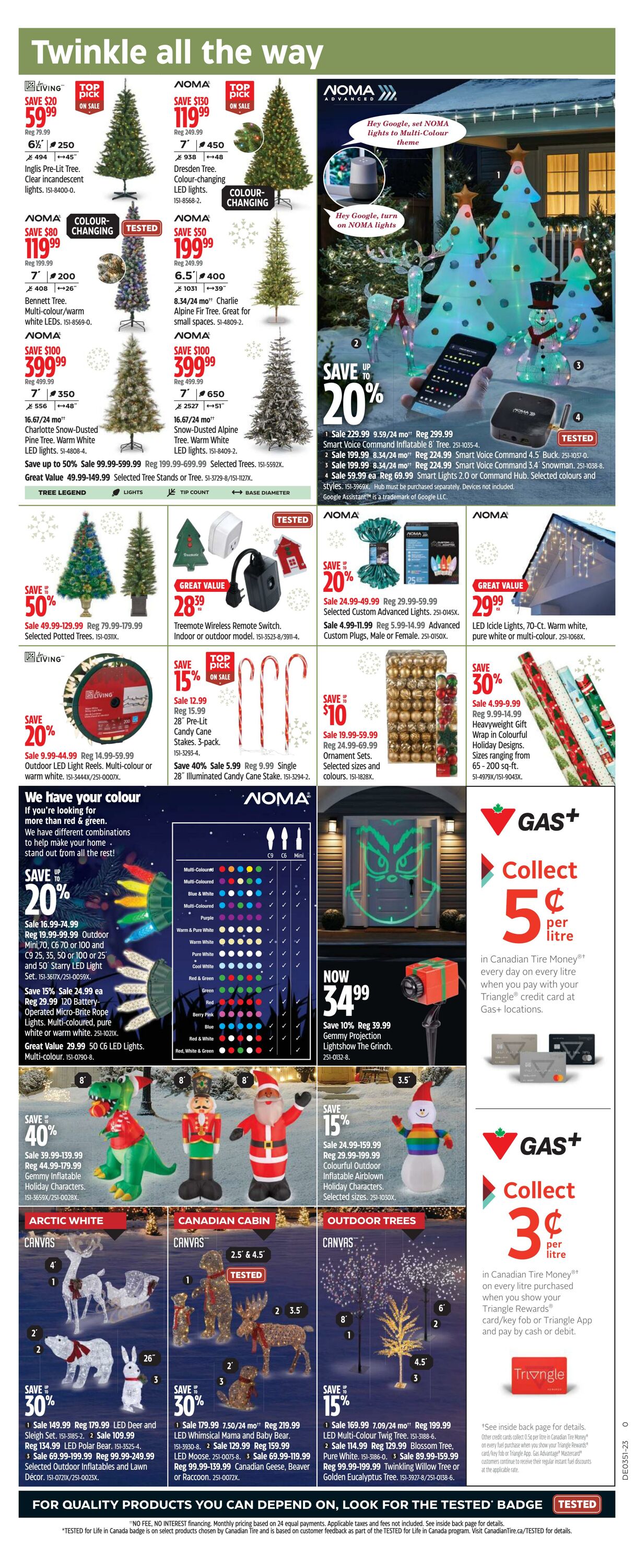 Flyer Canadian Tire 14.12.2023 - 24.12.2023