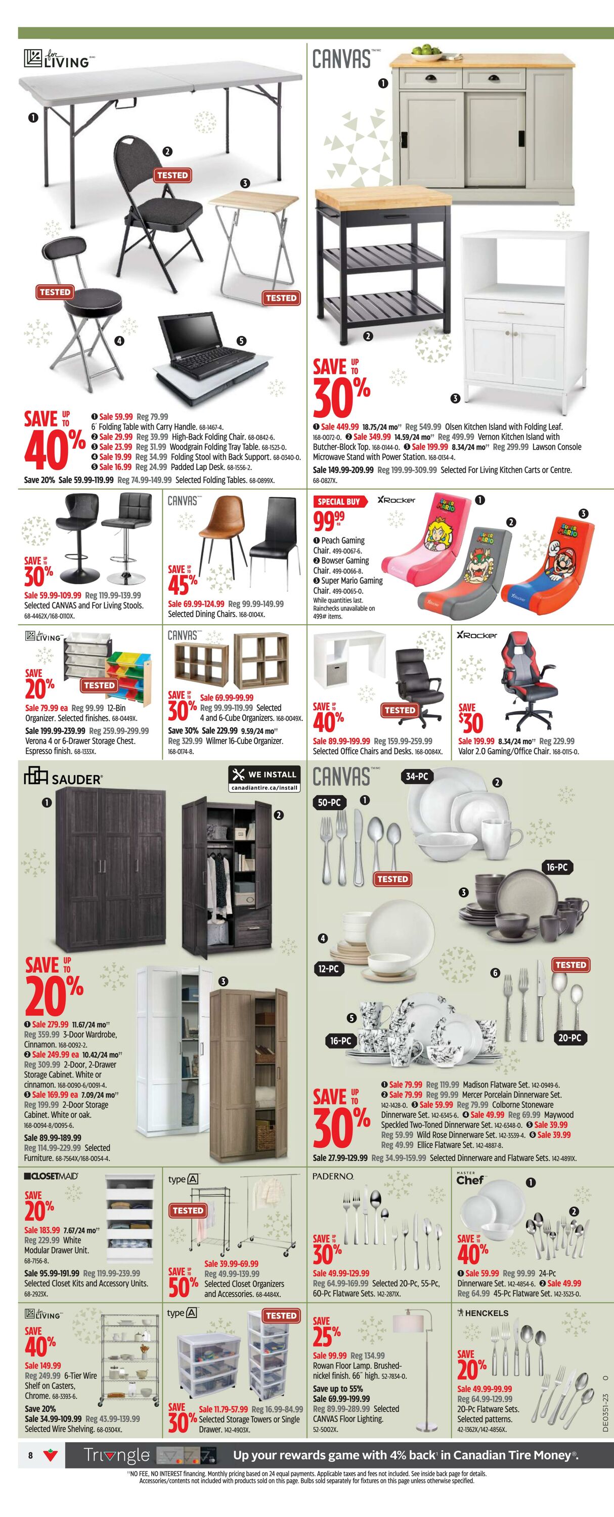 Flyer Canadian Tire 14.12.2023 - 24.12.2023