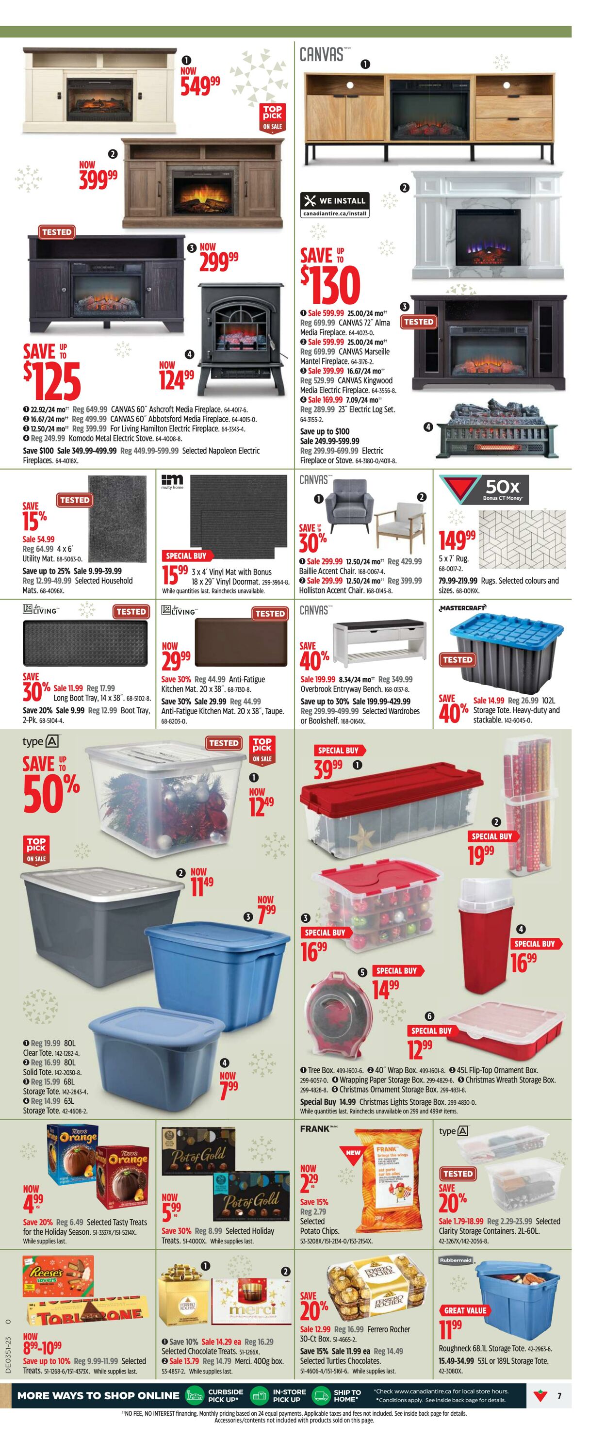 Flyer Canadian Tire 14.12.2023 - 24.12.2023