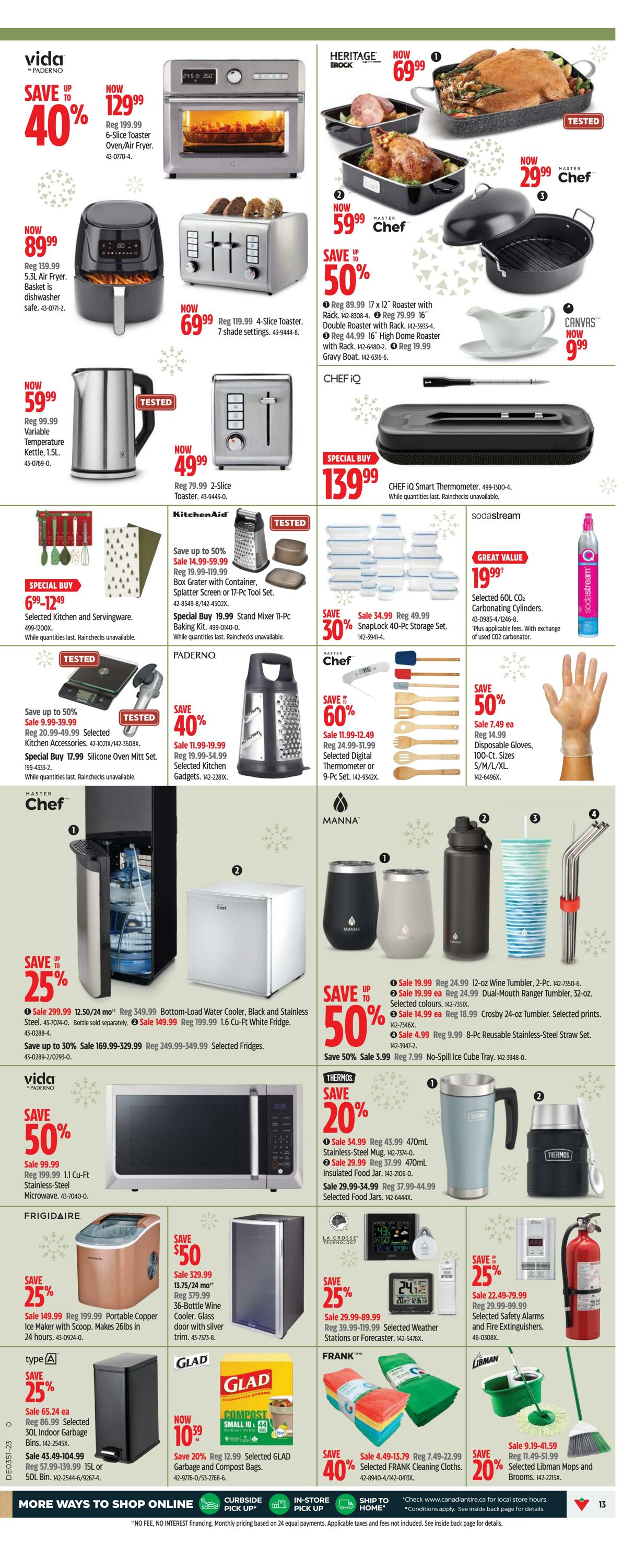 Flyer Canadian Tire 14.12.2023 - 24.12.2023