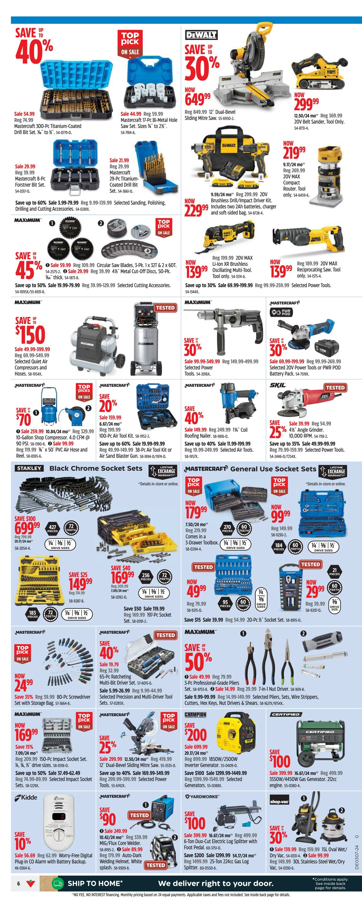 Flyer Canadian Tire 08.02.2024 - 14.02.2024
