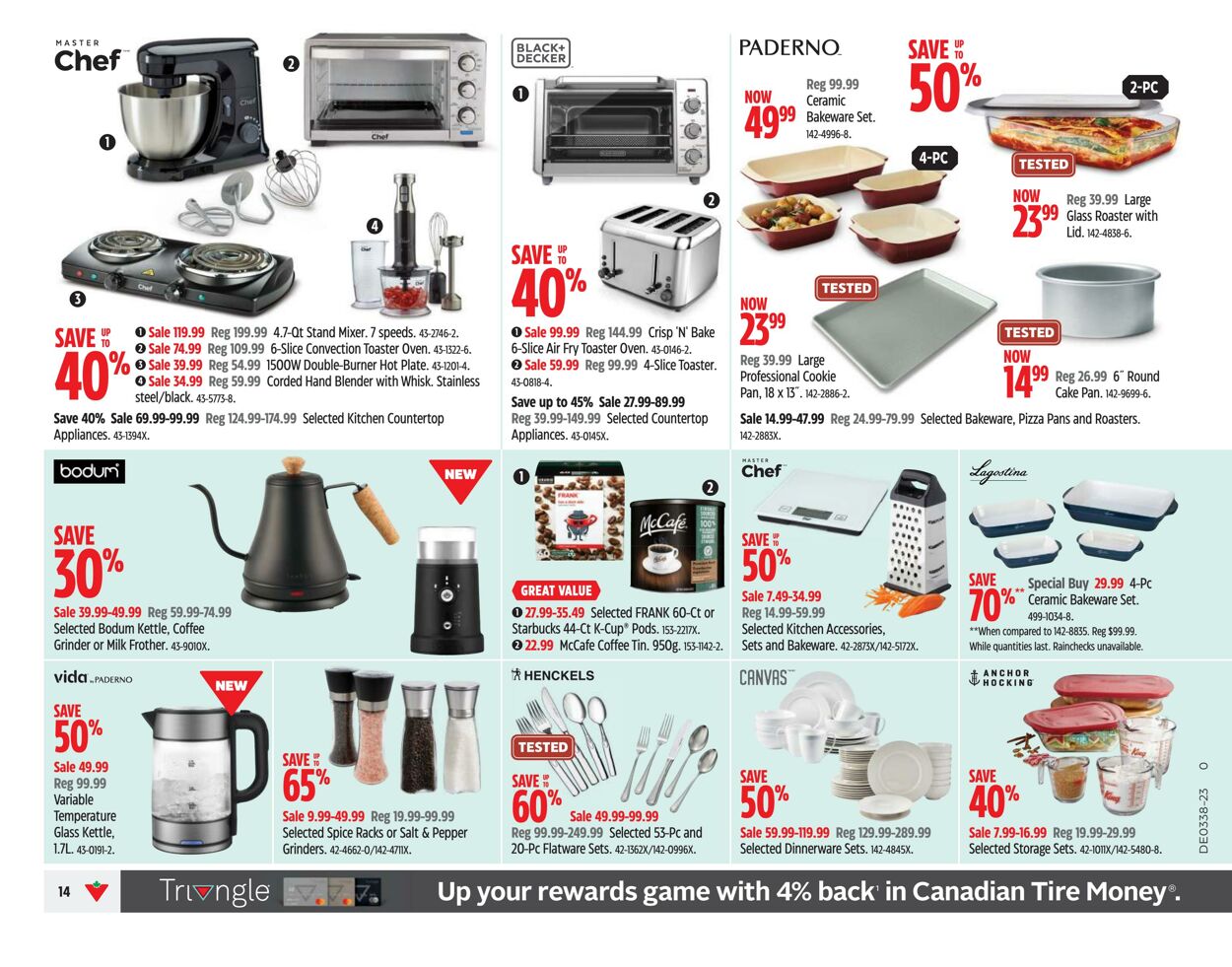 Flyer Canadian Tire 14.09.2023 - 20.09.2023