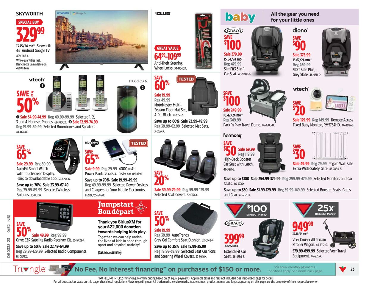 Flyer Canadian Tire 14.09.2023 - 20.09.2023