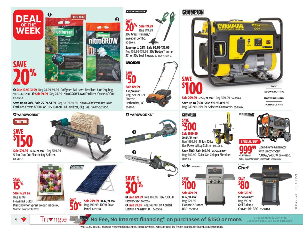 Flyer Canadian Tire 14.09.2023 - 20.09.2023