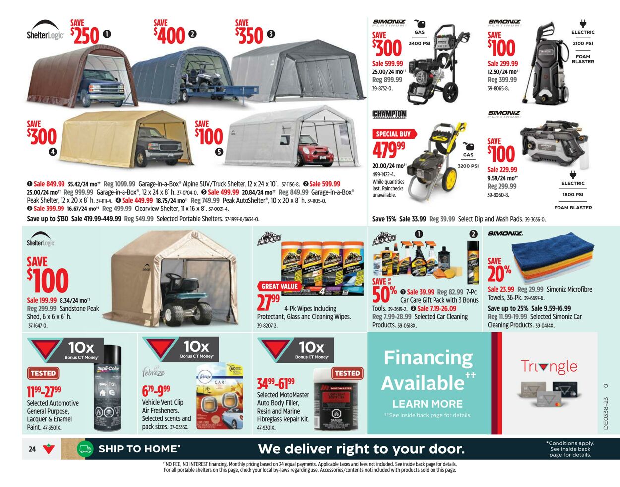 Flyer Canadian Tire 14.09.2023 - 20.09.2023