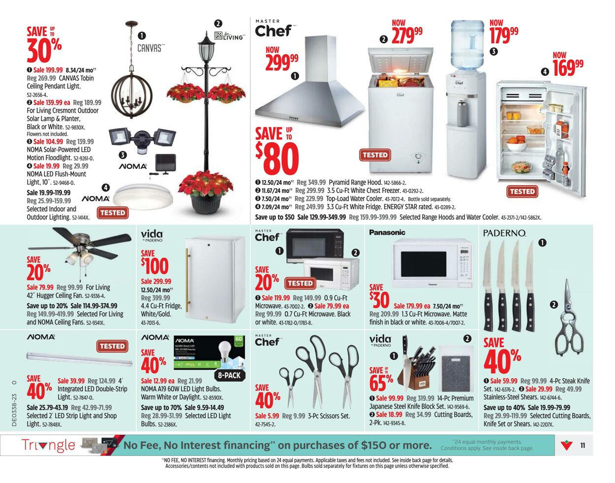 Flyer Canadian Tire 14.09.2023 - 20.09.2023