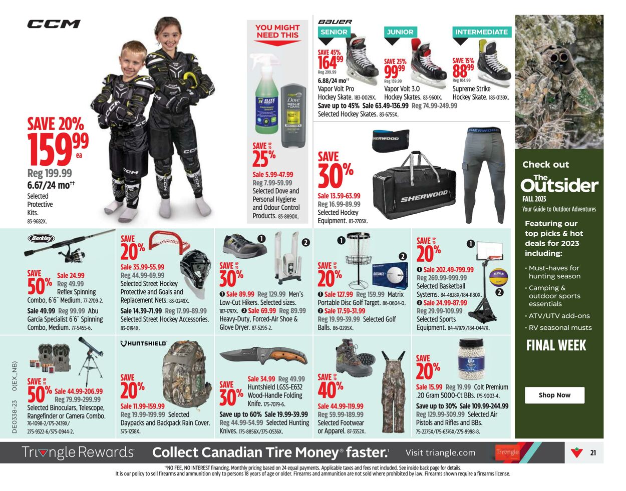 Flyer Canadian Tire 14.09.2023 - 20.09.2023