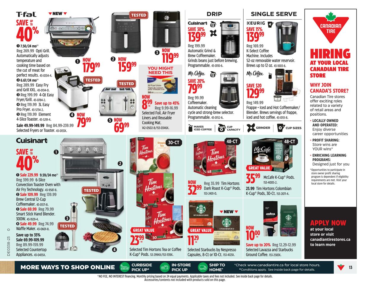 Flyer Canadian Tire 14.09.2023 - 20.09.2023