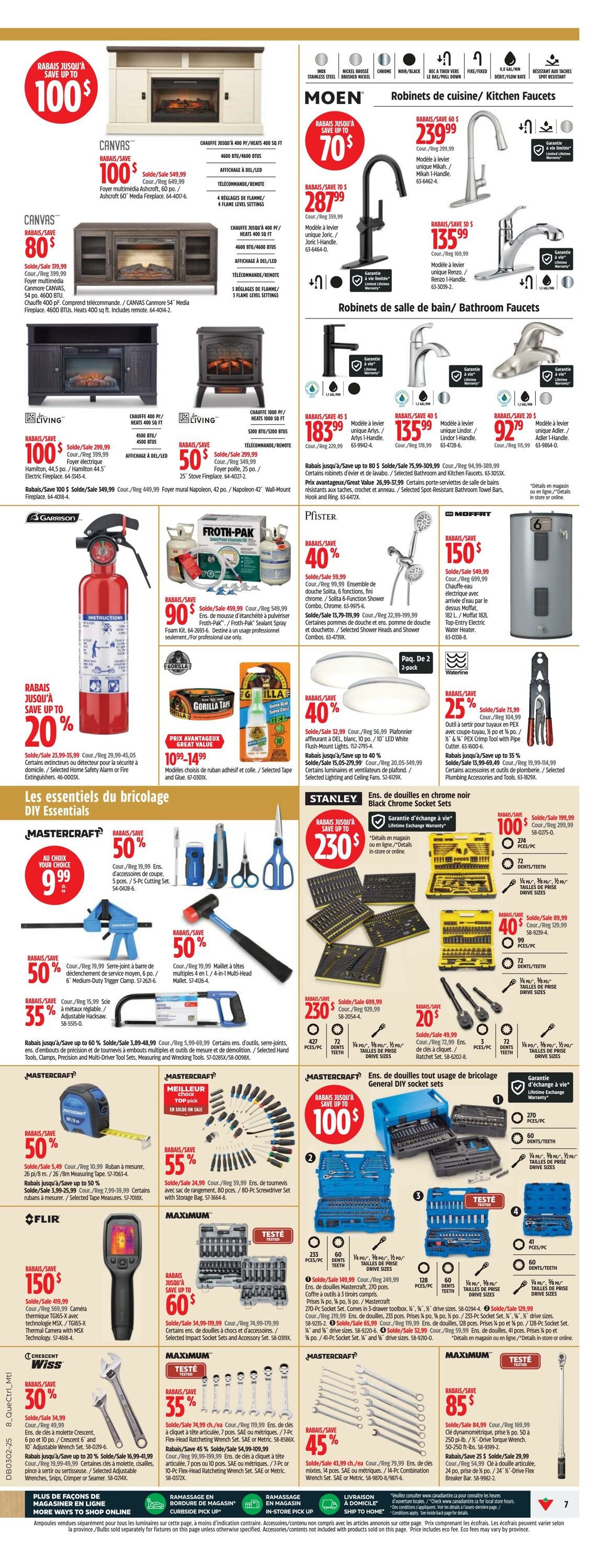 Flyer Canadian Tire 02.01.2025 - 08.01.2025