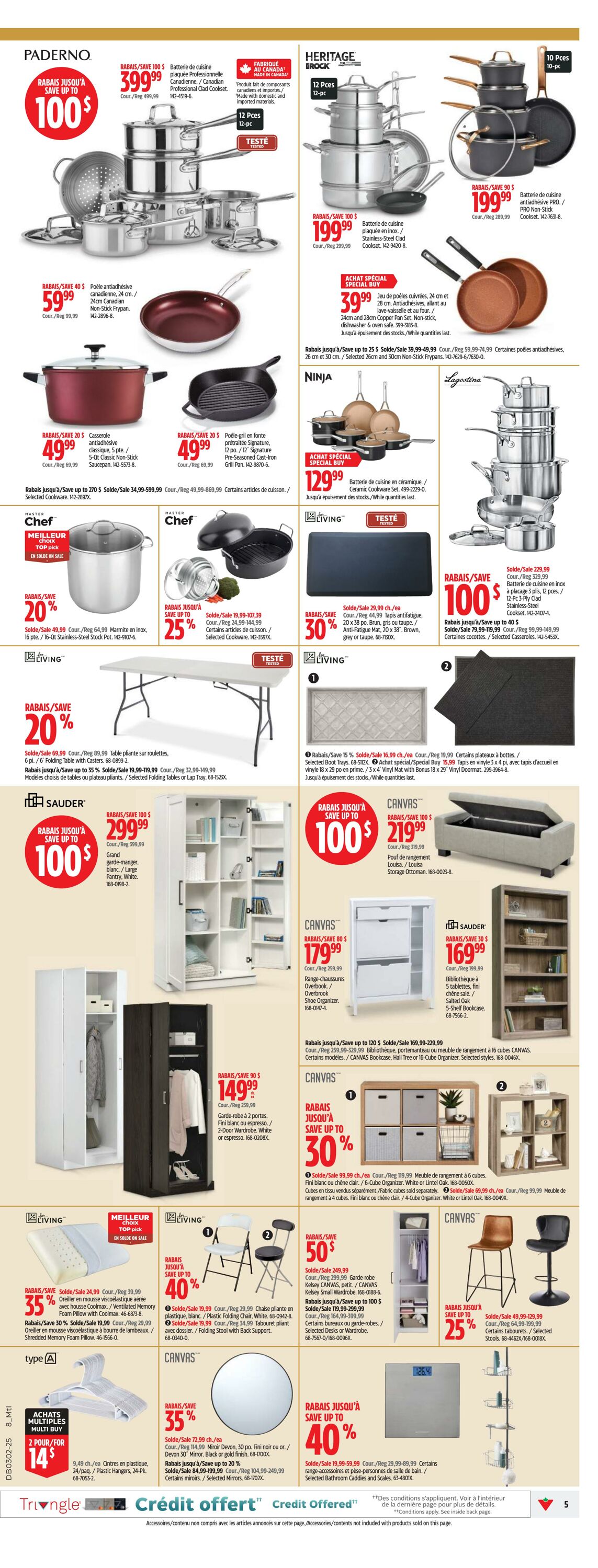 Flyer Canadian Tire 02.01.2025 - 08.01.2025