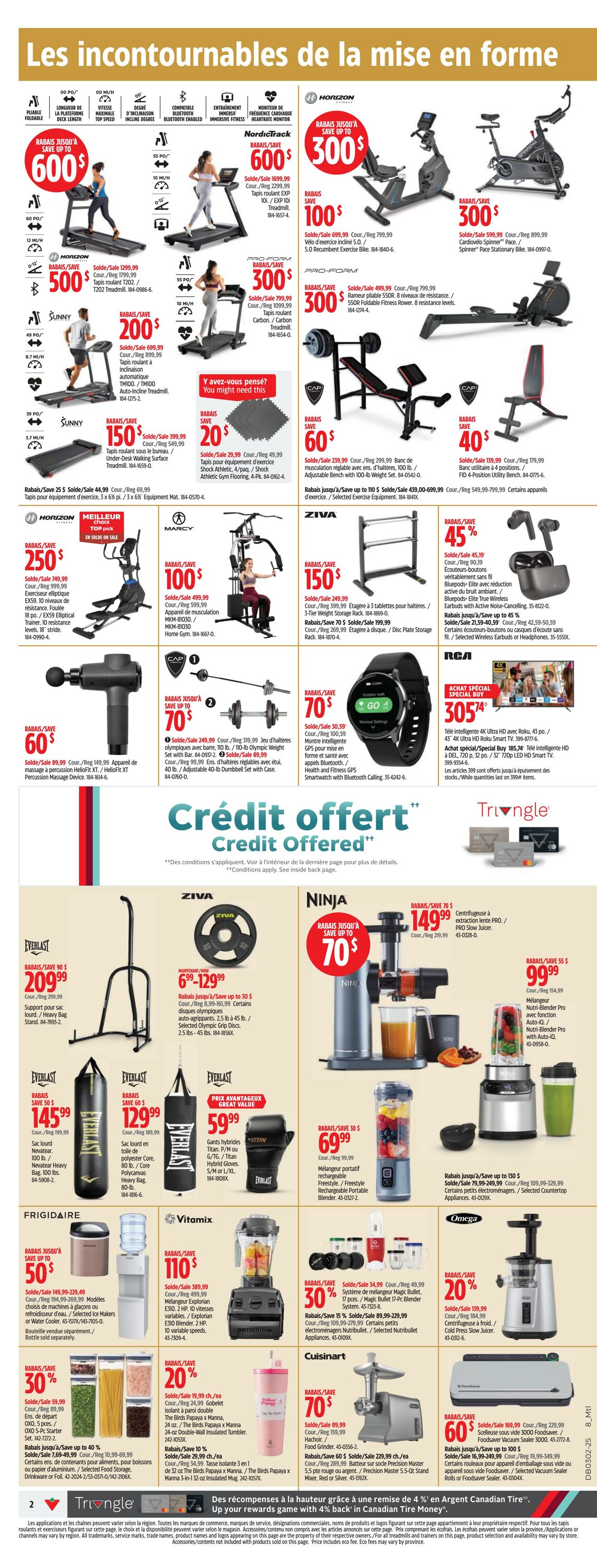 Flyer Canadian Tire 02.01.2025 - 08.01.2025