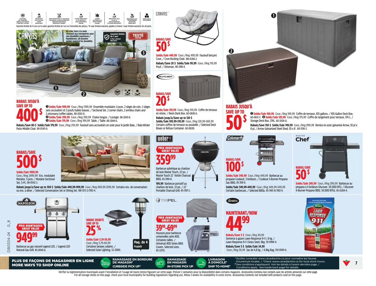 Flyer Canadian Tire 15.08.2024 - 21.08.2024