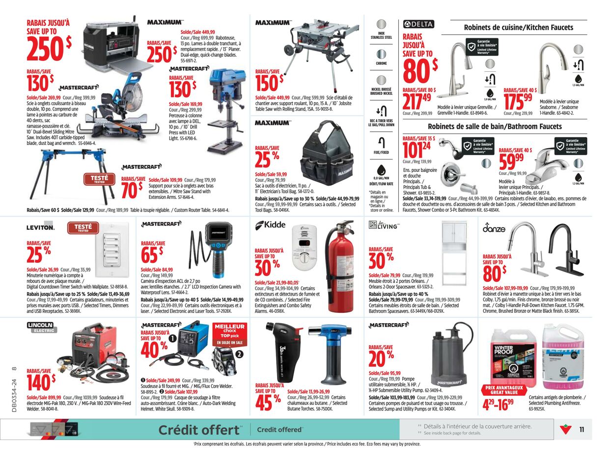 Flyer Canadian Tire 15.08.2024 - 21.08.2024