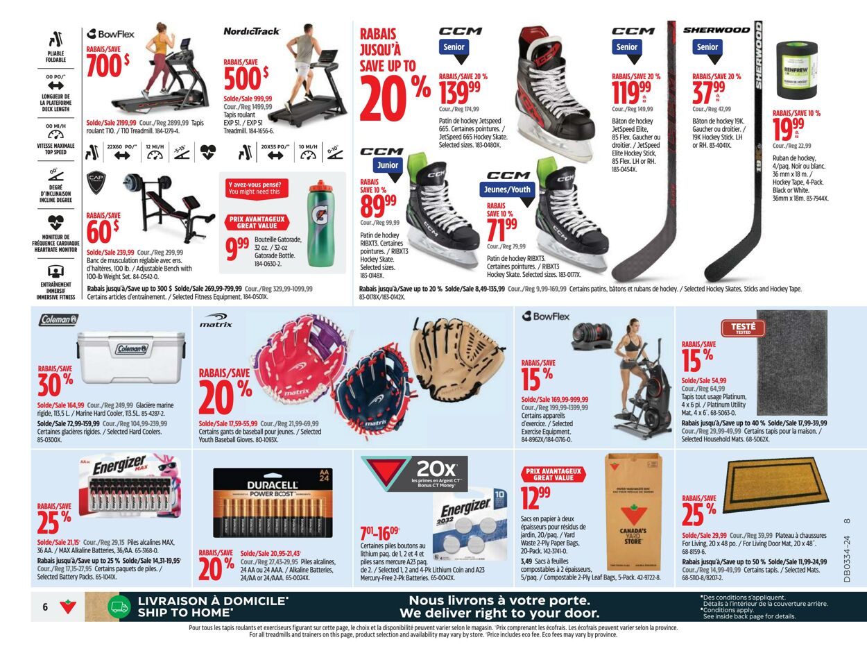 Flyer Canadian Tire 15.08.2024 - 21.08.2024