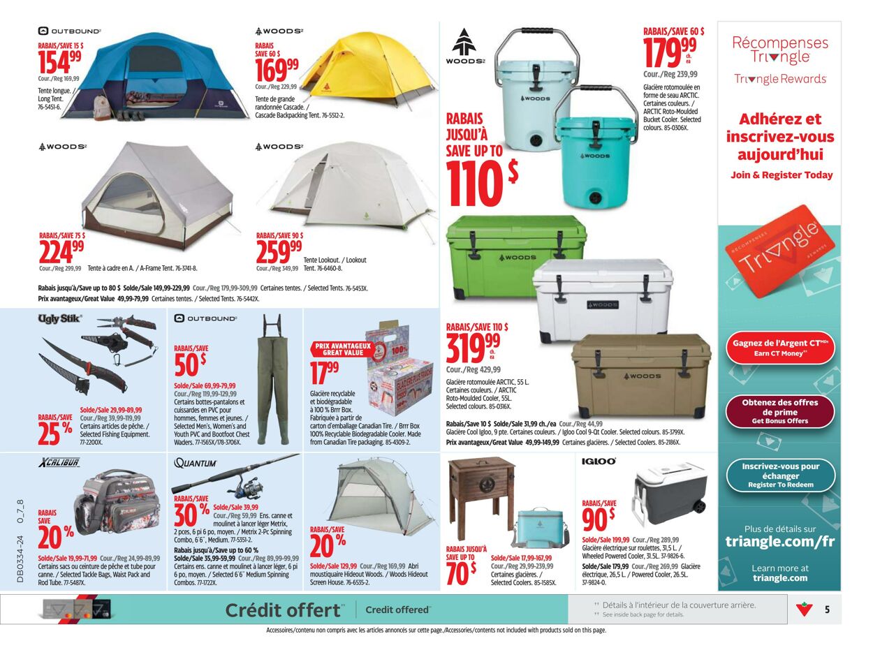 Flyer Canadian Tire 15.08.2024 - 21.08.2024