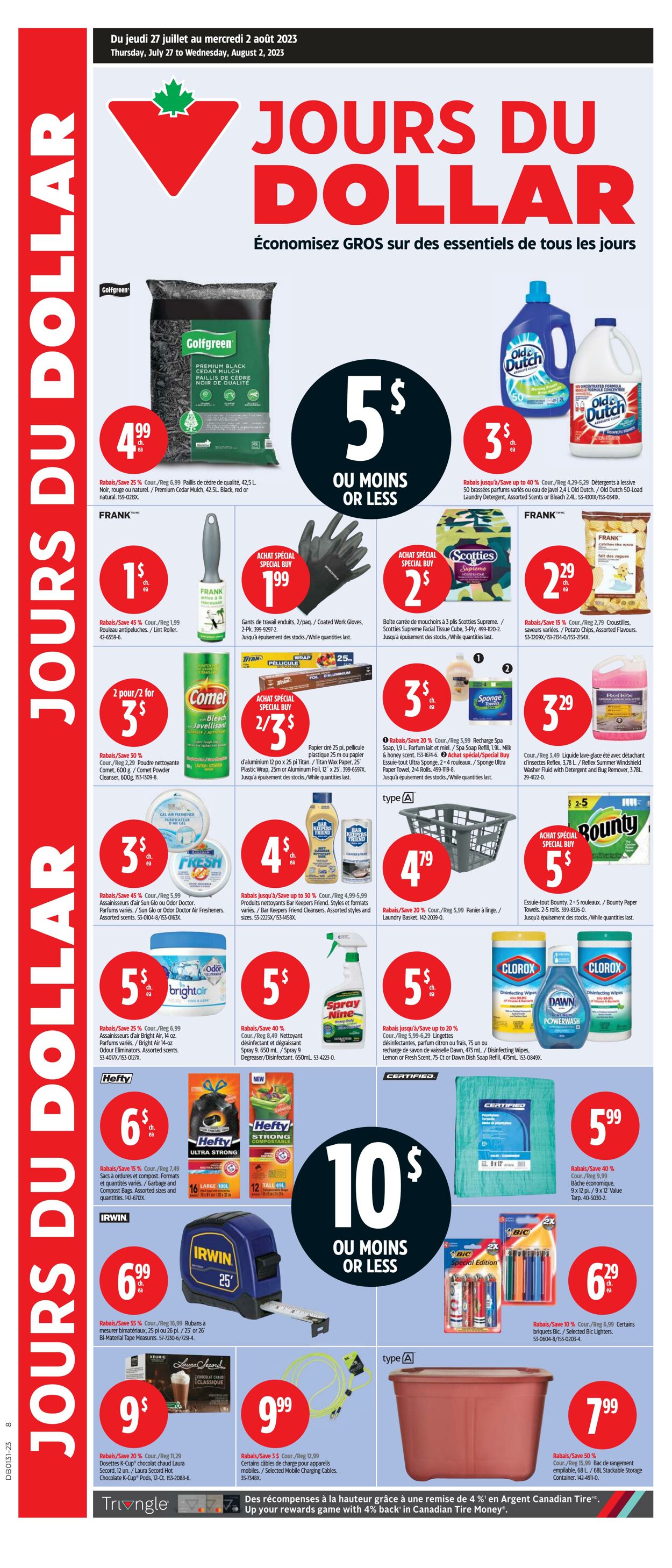 Flyer Canadian Tire - Canadian Tire 26 Jul 2024 - 1 Aug 2024