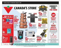 Flyer Canadian Tire 31.08.2023 - 20.09.2023