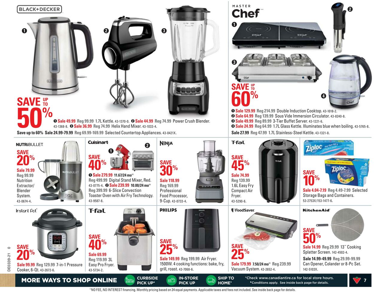 Flyer Canadian Tire 23.09.2021 - 29.09.2021