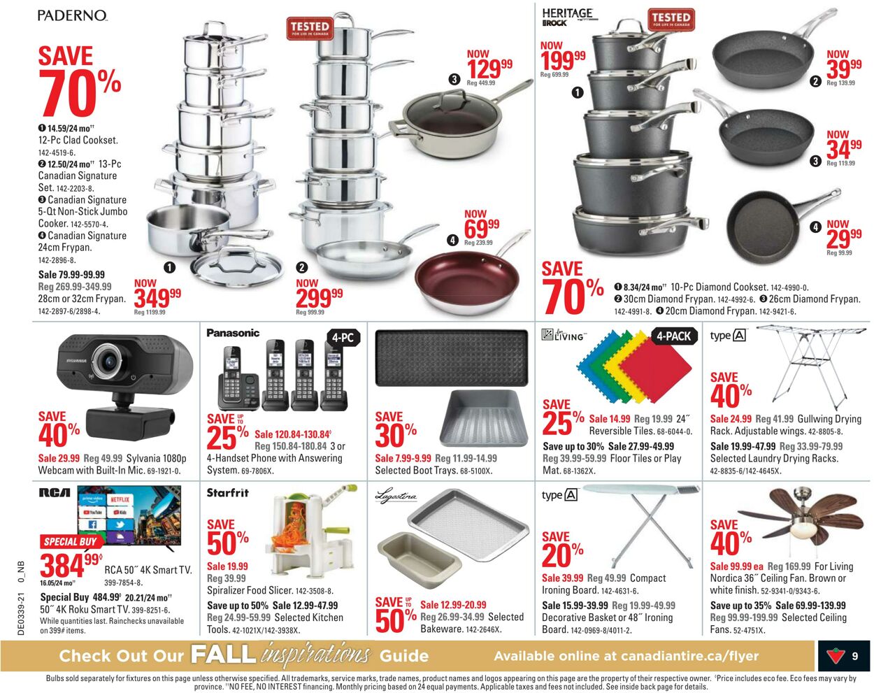 Flyer Canadian Tire 23.09.2021 - 29.09.2021