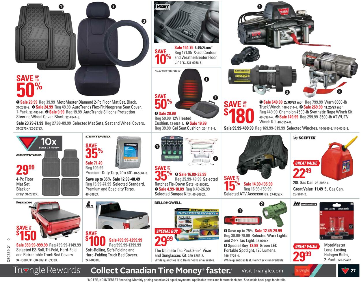 Flyer Canadian Tire 23.09.2021 - 29.09.2021