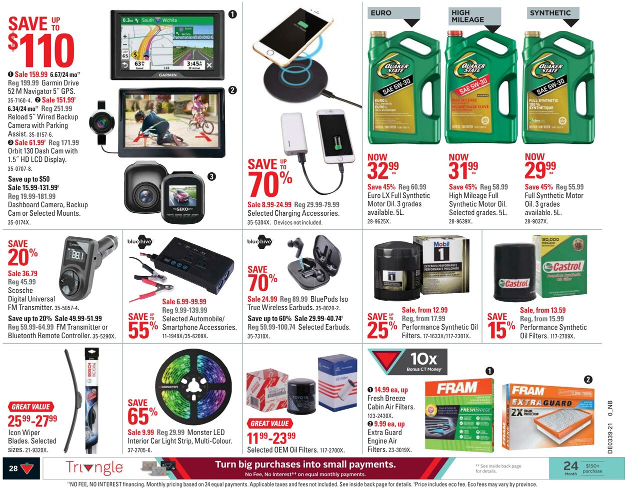 Flyer Canadian Tire 23.09.2021 - 29.09.2021