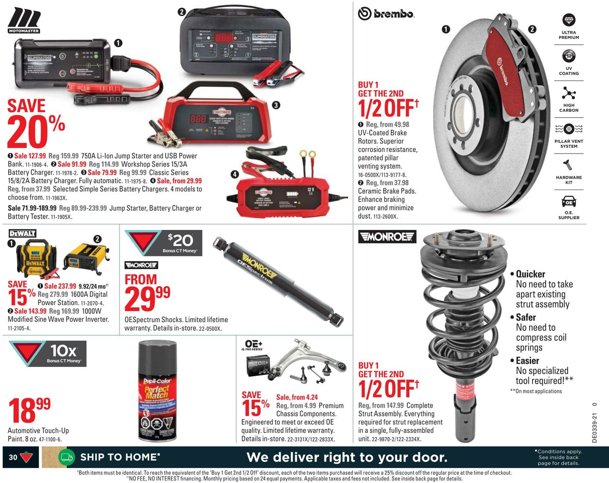 Flyer Canadian Tire 23.09.2021 - 29.09.2021