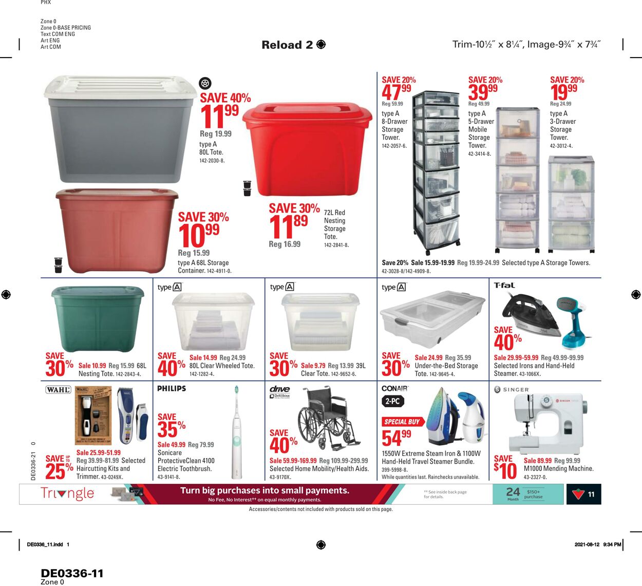 Flyer Canadian Tire 02.09.2021 - 08.09.2021