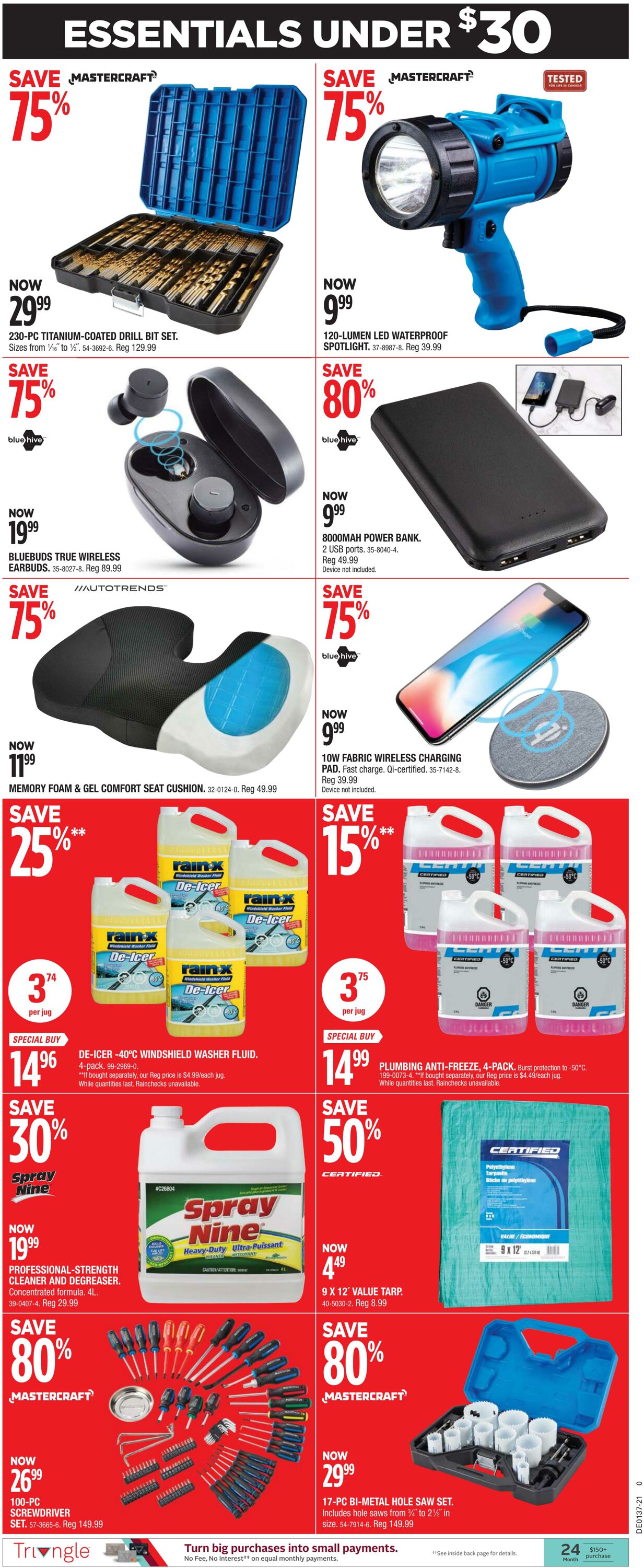 Flyer Canadian Tire 09.09.2021 - 15.09.2021
