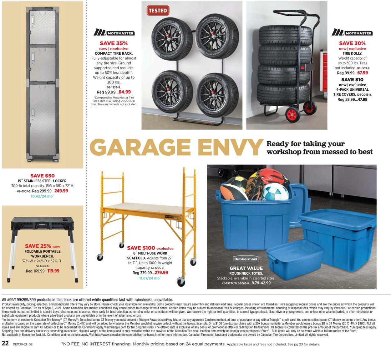Flyer Canadian Tire 23.09.2021 - 13.10.2021