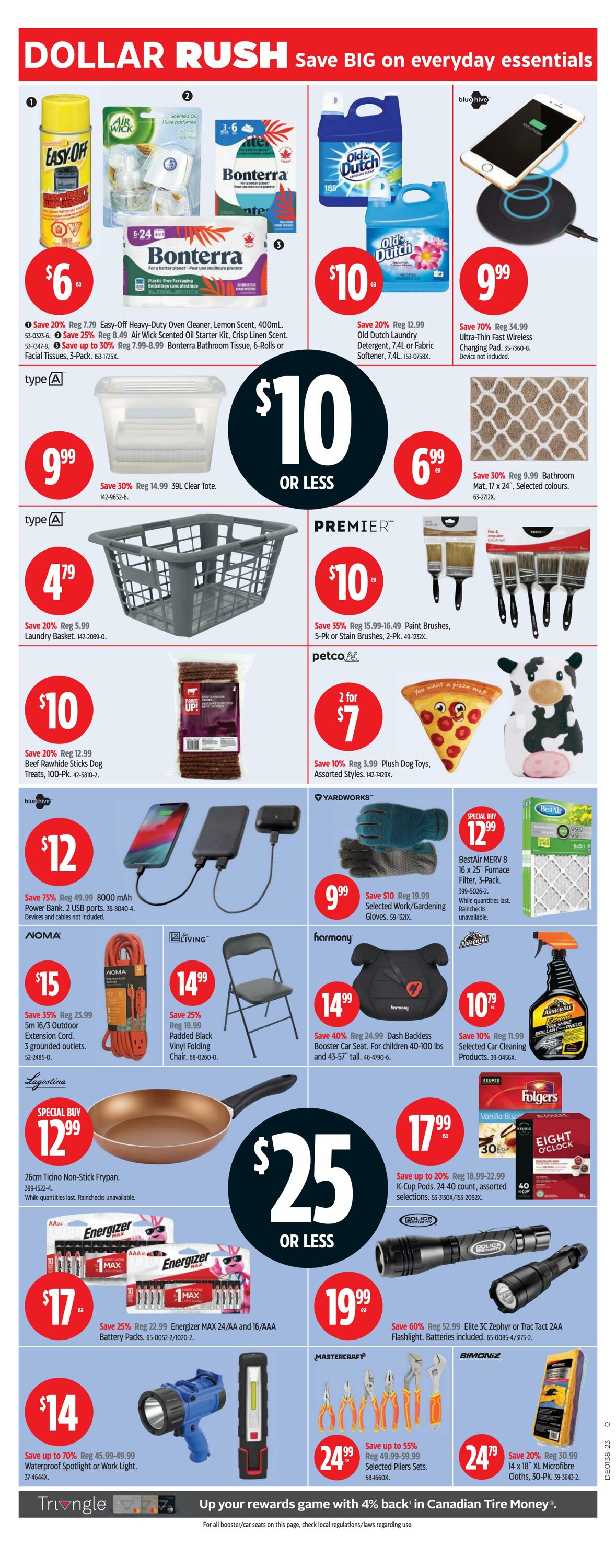 Flyer Canadian Tire 14.09.2023 - 20.09.2023