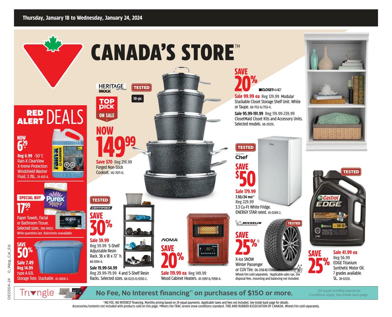 Canadian Tire Promotional Flyer Valid From 18 01 To 24 01 Page Nb 1   3077d858f9f5 